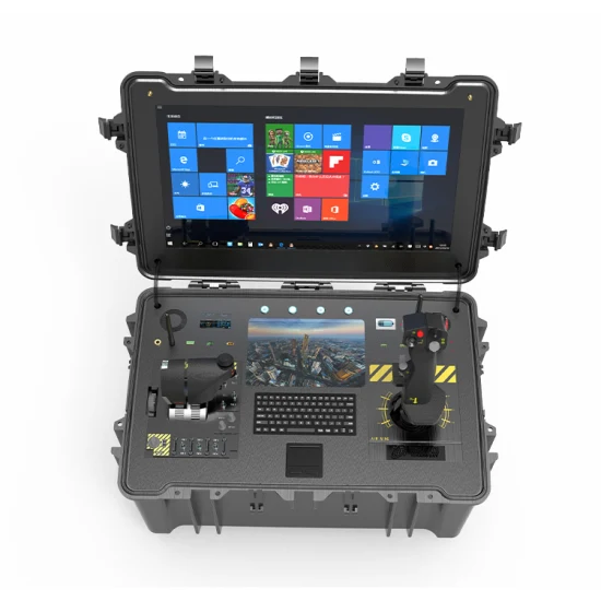 Painel de controle de drone
